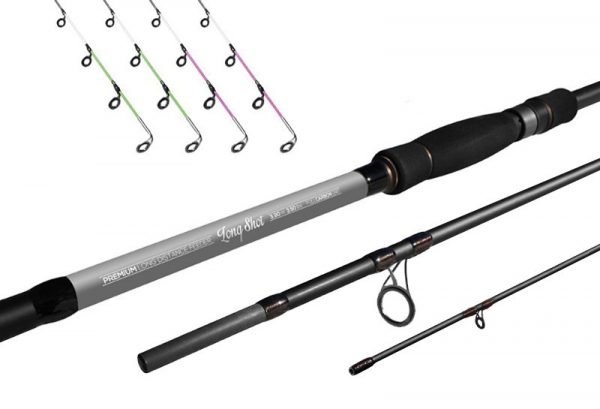 Фідерне вудилище Delphin Long Shot feeder + 4 вершинки - Зображення 1