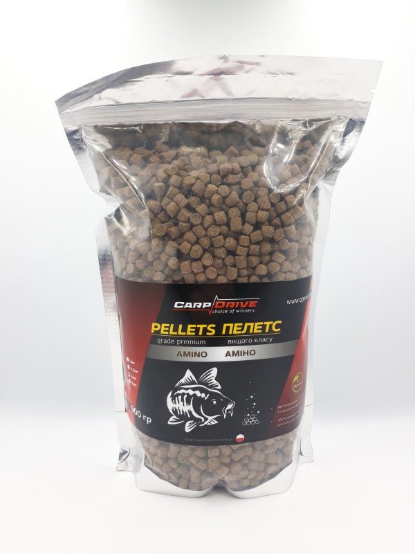 Пелетс Pellets Amino Аміно Carp Drive 6 мм 900гр. - Зображення 1