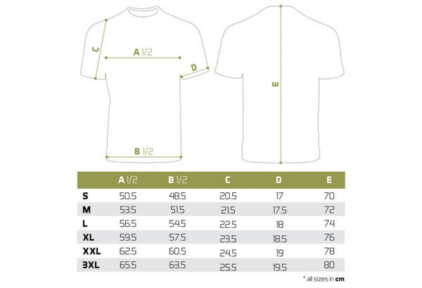 Футболка Delphin RAWER Carpath ХАКІ 100% бавовна - Зображення 5