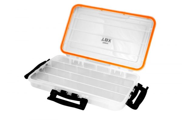 Коробка для риболовлі, коробка Delphin TBX One 360-4P Clip WP 360x230x50mm - Зображення 2