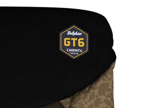 Розкладушка коропова, карпове ліжко Delphin GT6 Carpath - Зображення 3