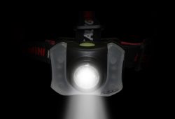 Налобний ліхтарик для риболовлі Delphin POLAR X 5+4 LED