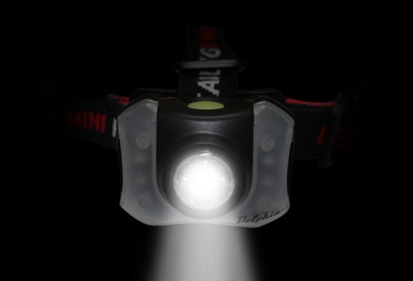 Налобний ліхтарик для риболовлі Delphin POLAR X 5+4 LED - Зображення 1