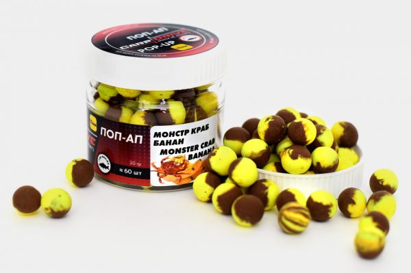 Попап Carp Drive Монстр краб банан (Monstr crab banana) 10 мм - Зображення 1