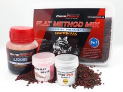 Методный пелети, флет метод мікс Рак (Crayfish) Carp Drive 5 в 1