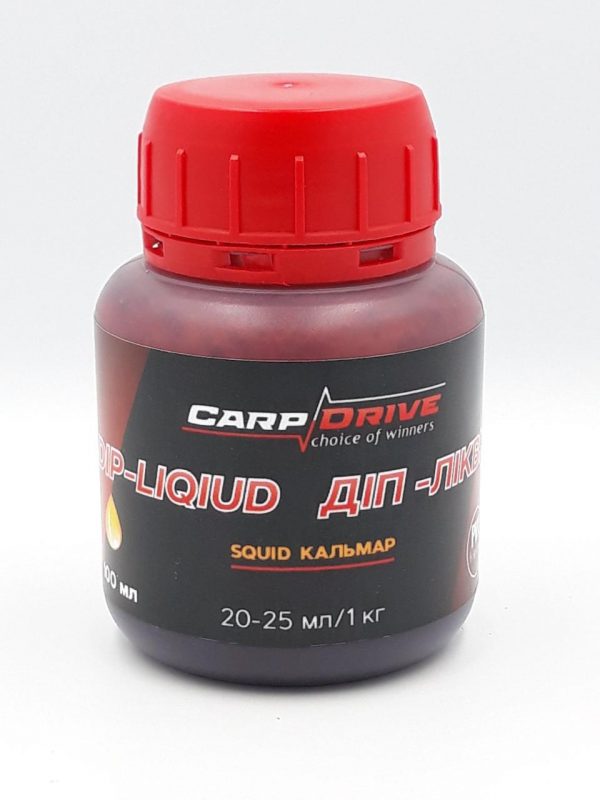 3016226128_dip-likvid-squid Діп ліквід Carp Drive Squid (Кальмар) 100 мл - Зображення 1