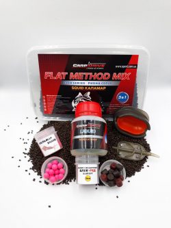 Методный пелети, флет метод мікс Squid (Кальмар ) Carp Drive 7 в 1