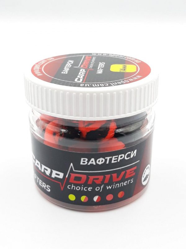 Бойл збалансованої плавучості, Вафтерс Кальмар Чорний перець Груша (Squid Black peper Pear) 14мм Carp Drive - Зображення 2