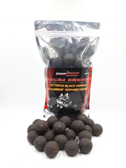 Бойли розчинні Спорт серія Восьминіг Чорний перець (Octopus Black Pepper) 24 мм 500 г