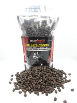 Пелети, пелети для коропа, пелети Carp Drive Black Premium Halibut (преміум класу) 6 мм 500гр