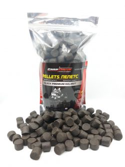 НОВА упаковка! Пелетс Сarp Drive Black Premium Halibut Преміум клаcу 14мм 500гр.