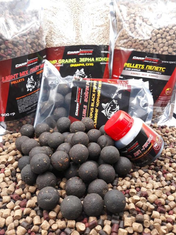 Набір для добової риболовлі в холодній воді ( осінь, весна), Octopus Black Pepper від Carp Drive - Зображення 2