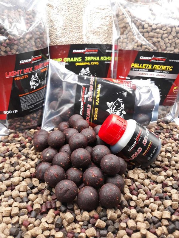 Набір для добової риболовлі в холодній воді ( осінь, весна), Squid від Carp Drive - Зображення 2