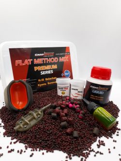 Методный пелети, флет метод мікс Кріль Белачан (Krill - Belachan) Premium series Carp Drive 7 в 1