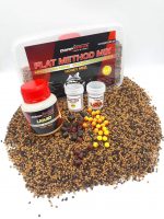 Методні пелети, флет метод мікс Honey Мед Carp Drive 5 в 1