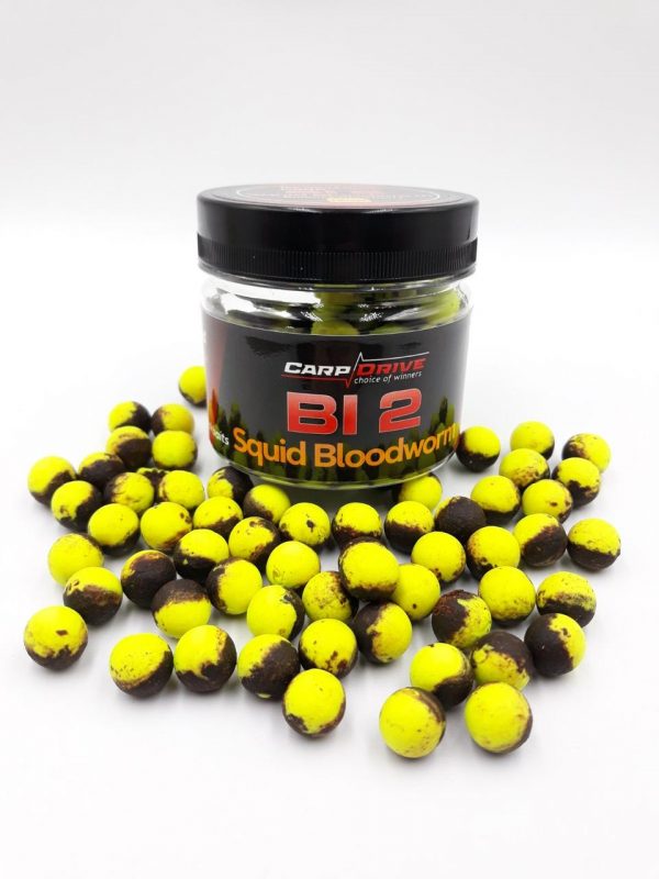Насадка Balance Bi 2 “Squid Bloodworm” 12мм Carp Drive (жовто-салатовий) - Зображення 1