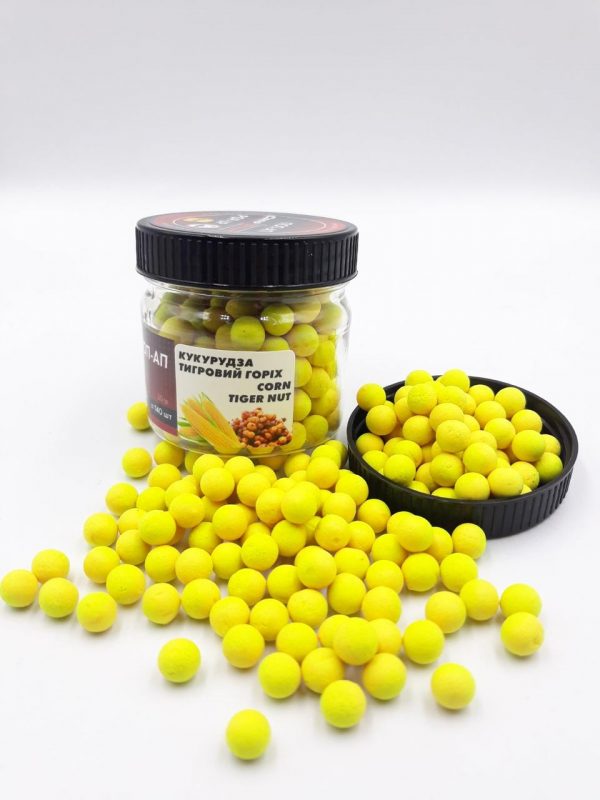 НОВИНКА від Carp Drive! Попап Кукурудза Тигровий горіх (Corn Tiger Nut) 8мм - Зображення 1