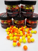 НОВИНКА від Carp Drive! Попап Squid Bloodworm (Кальмар - мотиль) серія 3Х 10мм (в банці 3 двохколірні попапи) - Зображення 3