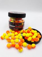 НОВИНКА від Carp Drive! Попап Mango серія 3Х 10мм (в банці 3 різні двохколірні попапи)
