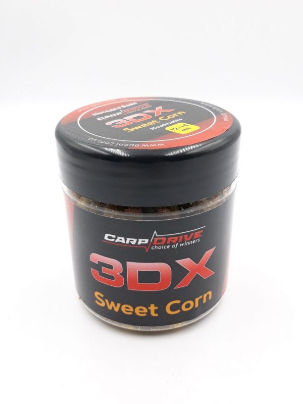 НОВИНКА від Carp Drive! Бойли насадочні 3DX 12-14мм Солодка Кукурудза (Sweet Corn) 100 гр. - Зображення 3