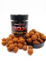 НОВИНКА від Carp Drive! Бойли насадочні 3DX 12-14мм Криль Робін Ред (Krill Robin Red) 100 гр.
