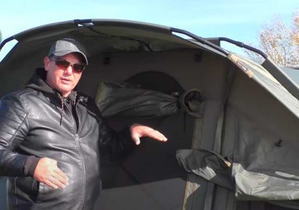 Палатка НеоВіндСкін Магазин Рибачок Намет Delphin YURTA NEO Clima Control
