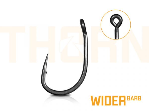 36d8f29e8e8cd03bdadbdd788c211a82 Преміум гачки для риболовлі на коропа Delphin THORN Wider 11x Магазин Рибачок