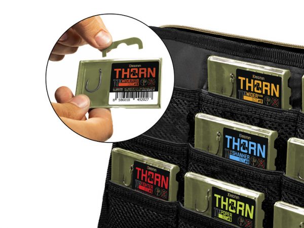 Преміум гачки для риболовлі на коропа Delphin THORN Wider BarbLESS 11x Магазин Рибачок