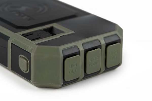 Повербанк акумулятор бездротова зарядка FOX Halo Wireless Power Pack 27K Магазин Рибачок