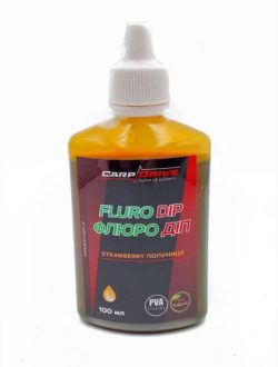 Флюро діп Carp Drive з дозатором Полуниця Strawberry 100мл Магазин РибачОк