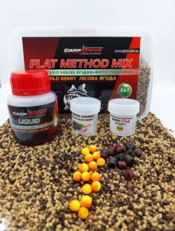 Метод мікс Carp Drive Лісова Ягода Wild Berry Premium series 5 в 1 Магазин РибачОк