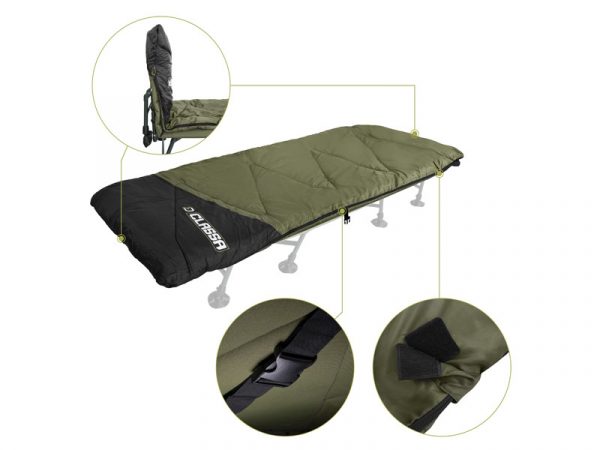 Спальний мішок Delphin Sleeping bag CLASSA 220x80 - Зображення 9