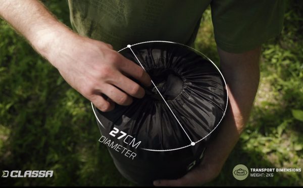 Спальний мішок Delphin Sleeping bag CLASSA 220x80 - Зображення 3