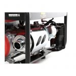 Генератор електроенергії Kraft&Dele 3000W 12/230V KD 138 1-фаз 4так.двигуном + транспортні колеса - Зображення 4