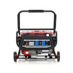 Генератор електроенергії Kraft&Dele 3000W 12/230V KD 138 1-фаз 4так.двигуном + транспортні колеса - Зображення 6