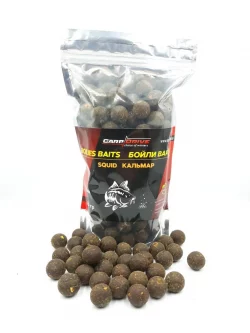 Бойли варені прикормочні 24мм Кальмар [ (Squid ) Carp Drive 900 гр.