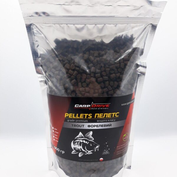 Pellets Carp Drive Trout Mix пелетс короповий 4.5 10 мм 900 г