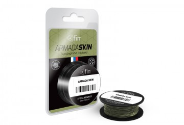FIN ARMADA SKIN повідковий матеріал 20 м зелений камуфляж 25 lb жорсткий