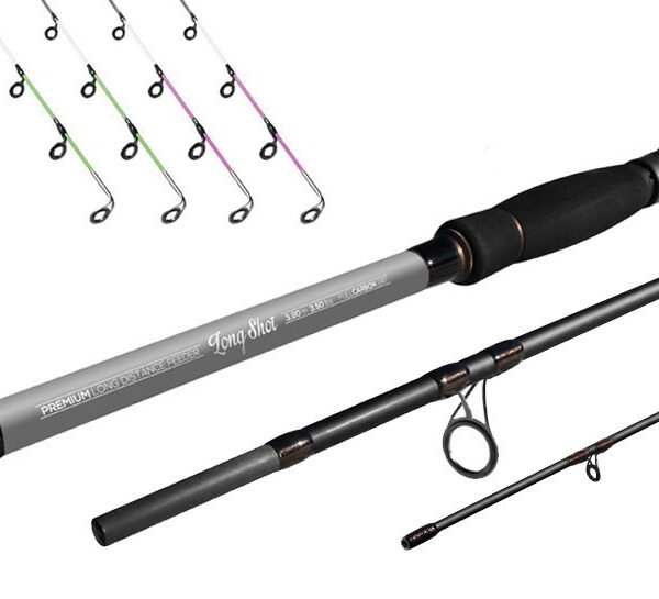 Фідерне вудилище Delphin Long Shot feeder 3 5lbs 4 вершинки