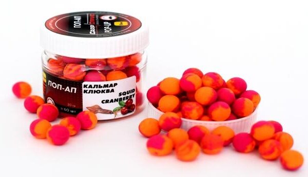 Попап Carp Drive Кальмар Клюква Squid Cranberry 10 мм плаваючий бойл