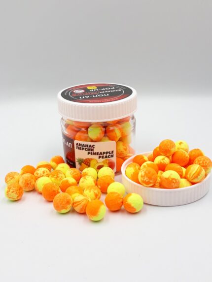 Попап бойли Carp Drive Ананас Персик 10 мм плаваюча насадка