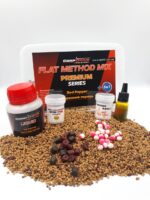 Флет метод мікс Carp Drive Red Pepper Червоний перець преміум 5 в 1 600 г пелетс 2 мм поп ап 8 мм