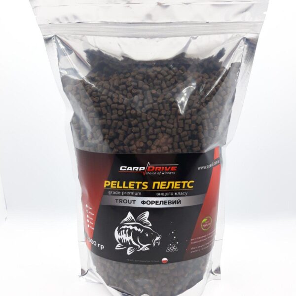Pellets Carp Drive Trout Mix пелетс короповий 4.5 10 мм 900 г