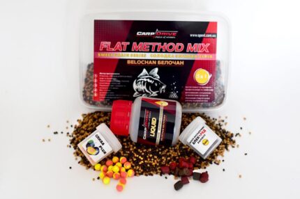 Флет метод Carp Drive мікс Peas 5 в 1 солодка зернова горох пелетс 2 мм