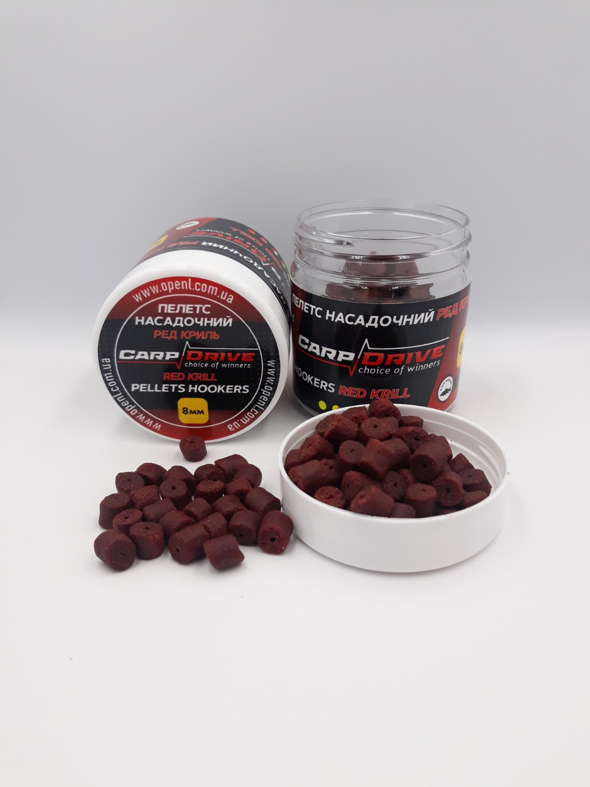 Пелетс насадочний Red Krill Premium Halibut Преміум класу 8 мм 100гр. Пелетс насадочний Red Krill Premium Halibut 8 мм 100 г Coppens криль