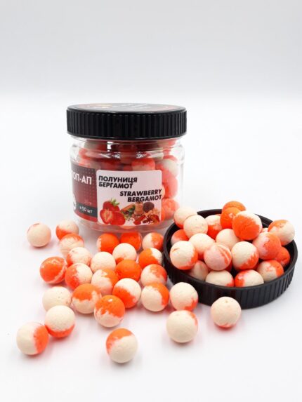 Попап Carp Drive Полуниця Бергамот 10 мм плаваючі бойли для коропа