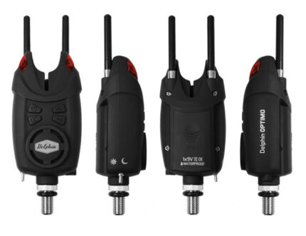Delphin OPTIMO 9V CSWII Snag набір сигналізаторів кльову 3 сигналізатори 1 пейджер 200 м