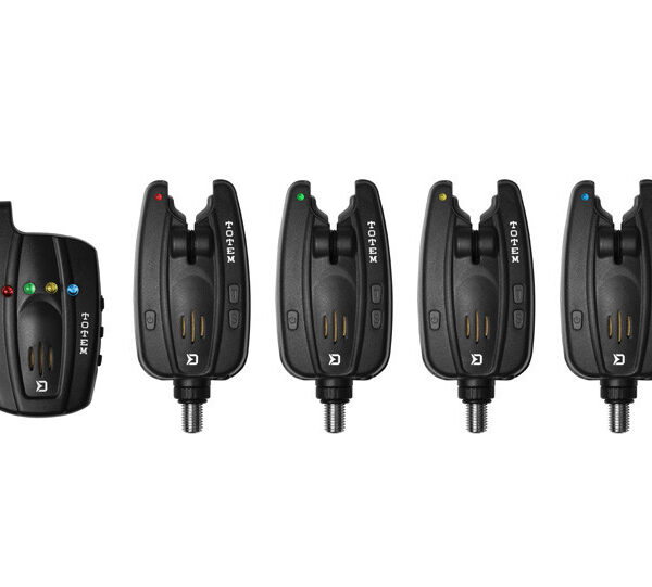 Set Delphin TOTEM 4 1 набір сигналізаторів кльову 150 м 9V водонепроникні