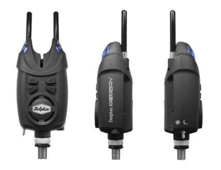 Сигналізатор клювання Delphin MEMORY 9V нічний режим регулювання гучності тону чутливості