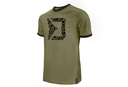 Футболка Delphin RAWER Carpath хакі комфортна бавовна 100